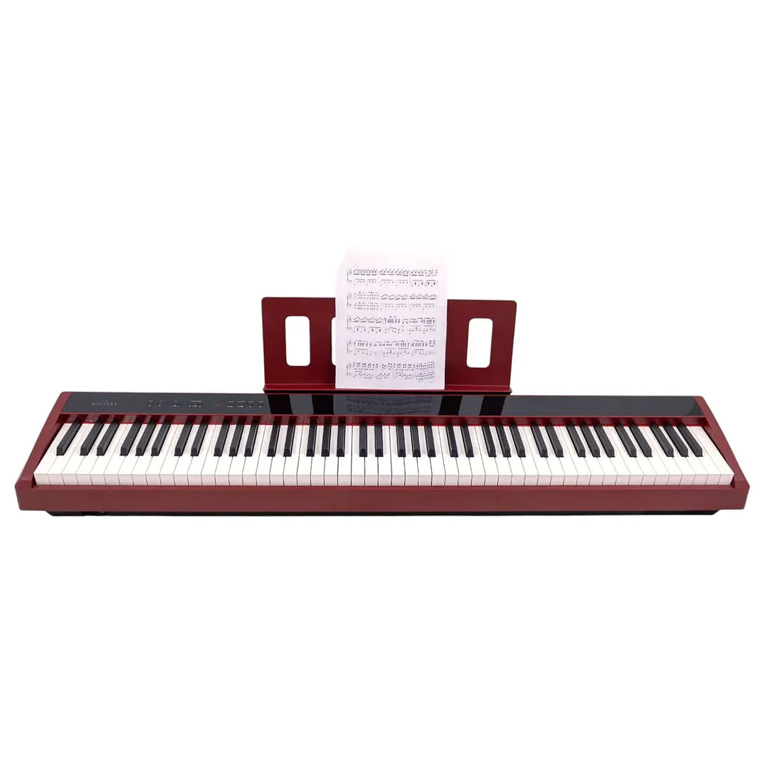 Piano digital Walters Stage 88 teclas color rojo WA-SPA100 RD 1