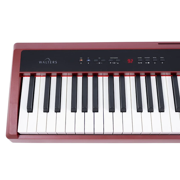 Piano digital Walters Stage 88 teclas color rojo WA-SPA100 RD 5