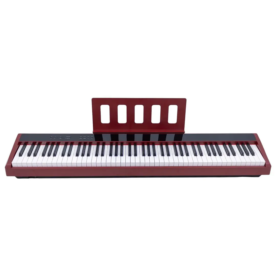 Piano digital Walters Stage 88 teclas color rojo WA-SPA100 RD 6