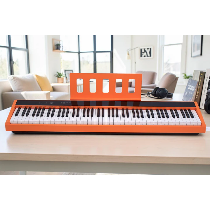 Piano digital Walters Stage 88 teclas color anaranjado WA-SPA100 ORA 7