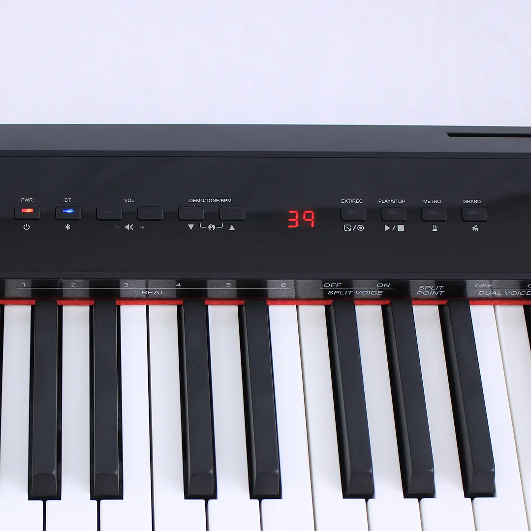 Piano digital Walters Stage 88 teclas color anaranjado WA-SPA100 ORA 15