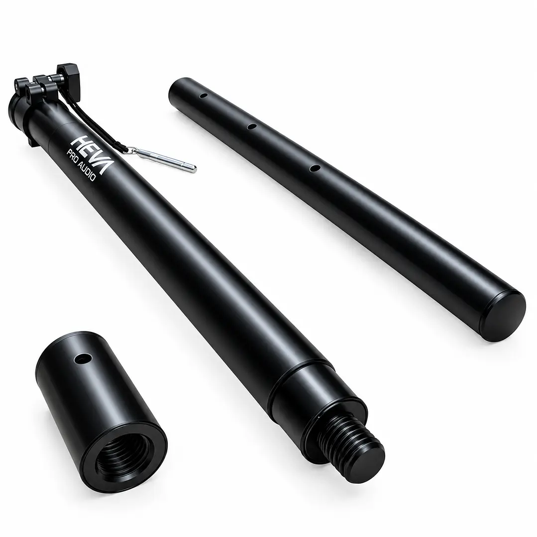 Barra Pole Montaje para Heva Pro Sub/caja Rosca M20 y adapatador  1