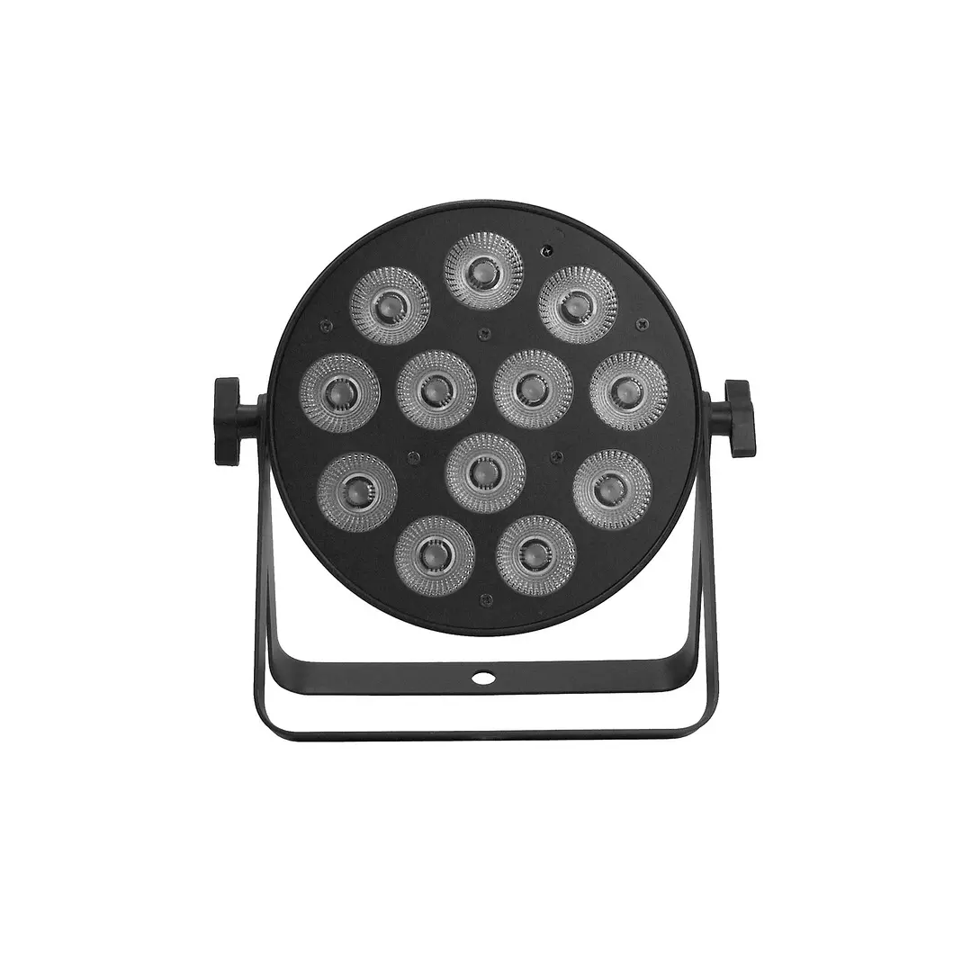 Luz PAR Led Event Lighting 12X12 RGBWAU DMX PAR12X12L 6