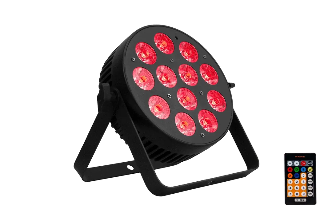 Luz PAR Led Event Lighting 12X12 RGBWAU DMX PAR12X12L 10