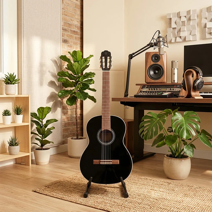 Guitarra Acústica Takamine GC2 color negra TAKGC2BLK 5