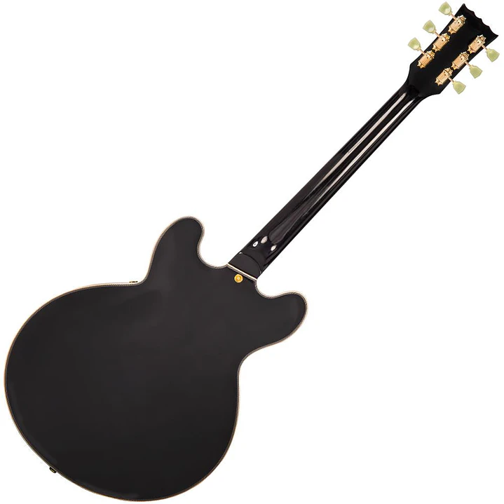 Guitarra eléctrica semiacústica Vintage VSA500B ReIssued VSA500BBK 2