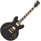 Guitarra eléctrica semiacústica Vintage VSA500B ReIssued VSA500BBK - Miniatura 1