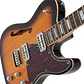 Guitarra eléctrica Vintage REVO Midline semi-hollow tipo thinline VRD850TS - Miniatura 4