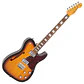 Guitarra eléctrica Vintage REVO Midline semi-hollow tipo thinline VRD850TS - Miniatura 1