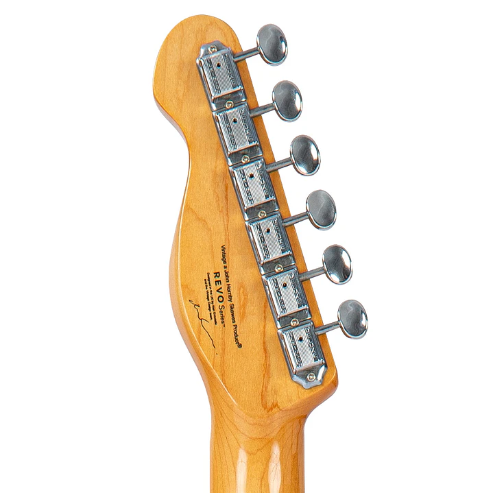Guitarra eléctrica Vintage REVO Midline semi-hollow tipo thinline VRD850TS 7