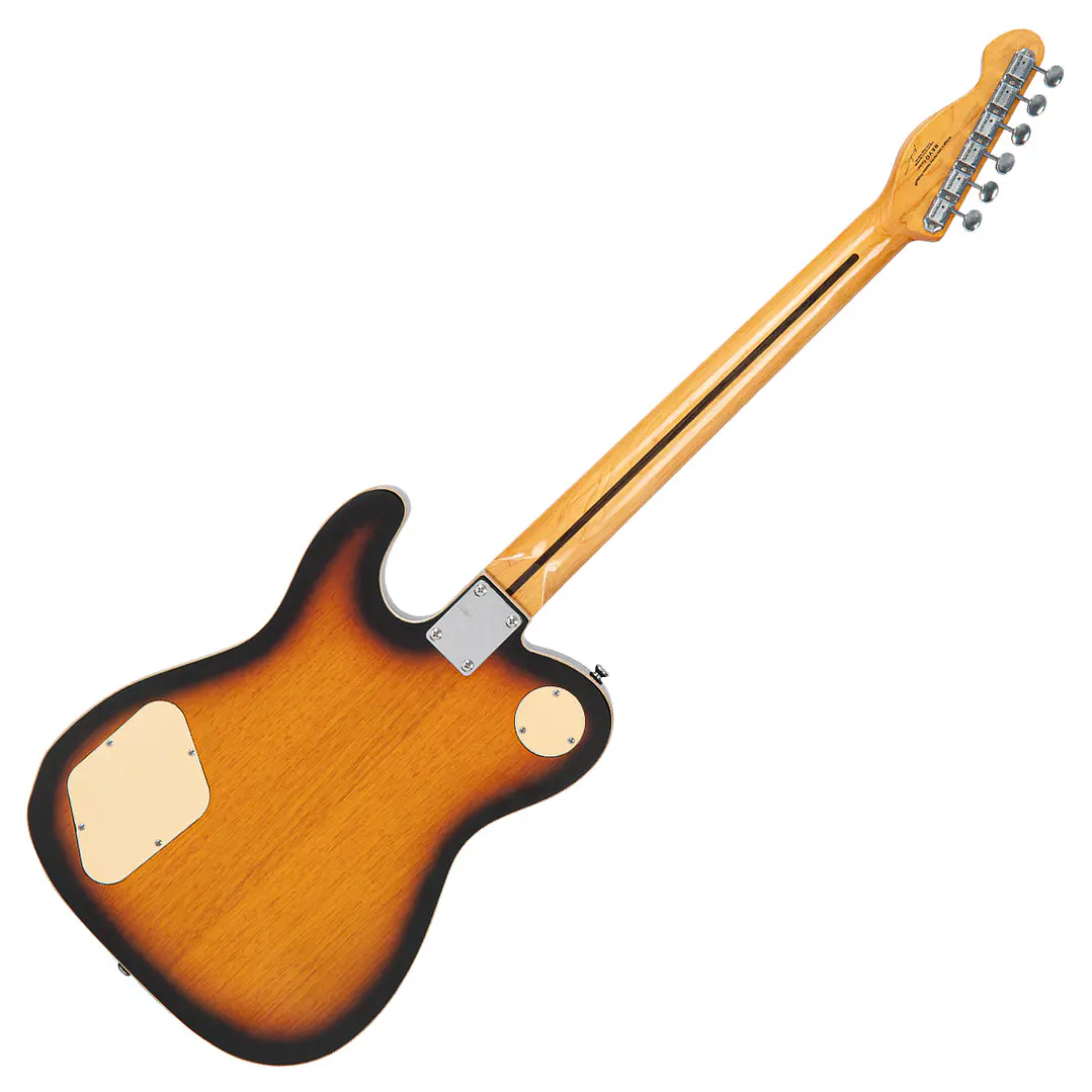 Guitarra eléctrica Vintage REVO Midline semi-hollow tipo thinline VRD850TS 2