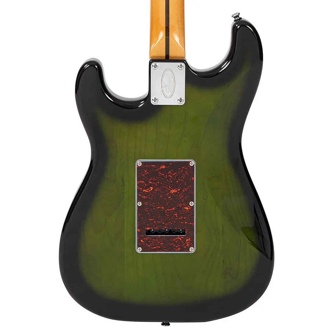 Guitarra Eléctrica Vintage REVO Deluxe Greenburst VRX6GB 3