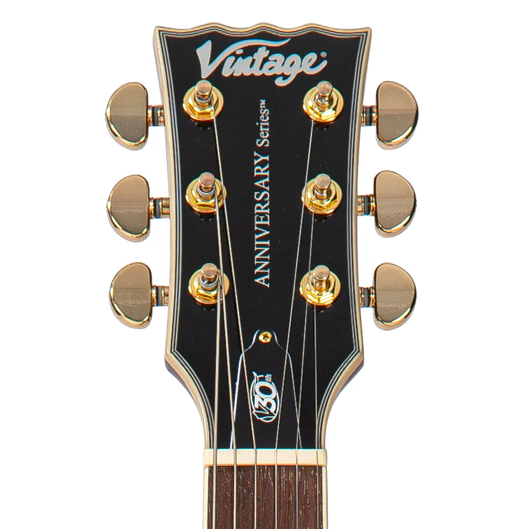 Guitarra Eléctrica Vintage V100-30TH 30th Anniversary Greenburst V100-30TH 10