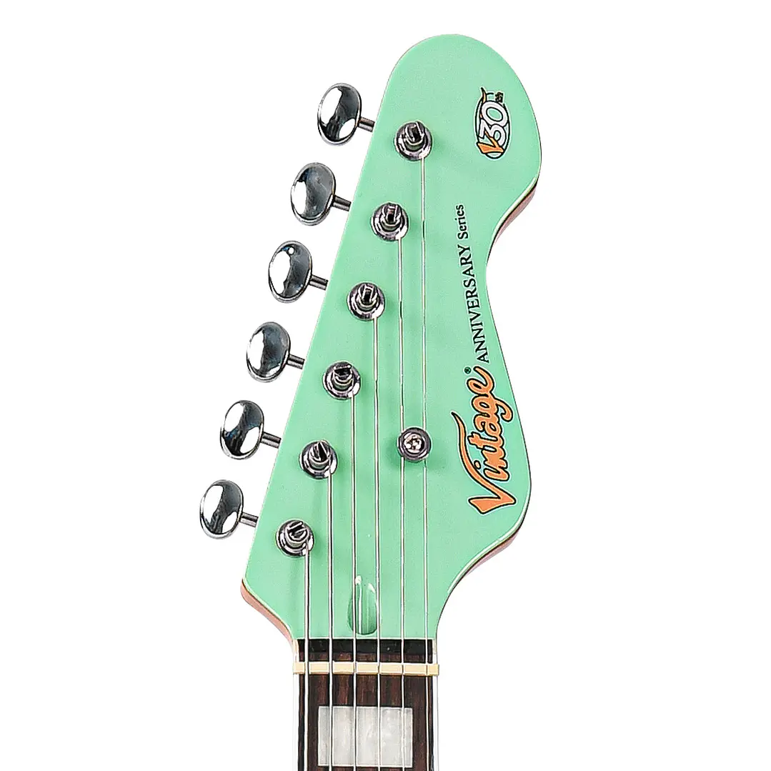 Guitarra Eléctrica Vintage V65-30TH 30th Anniversary Ventura Green V65-30TH 11