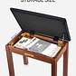 Banqueta Piano Color Madera DKB-10 EC2088 DONNER - Miniatura 4