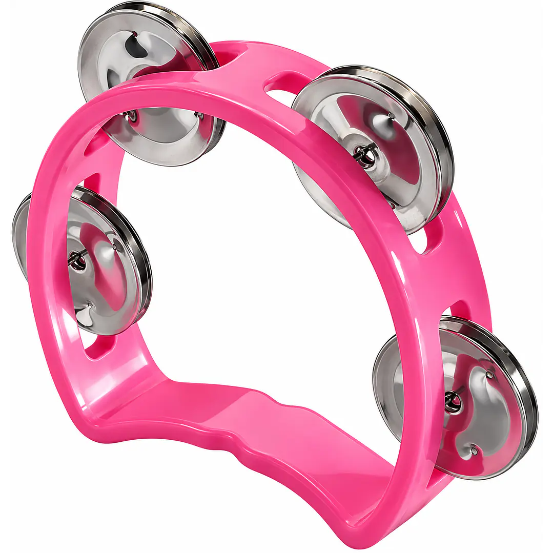 Mini pandero para niños Stagg Aro Con Sonajas Color rosado TABMINIPK 1