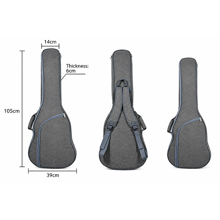 Funda guitarra eléctrica HEBIKUO DB-22 2