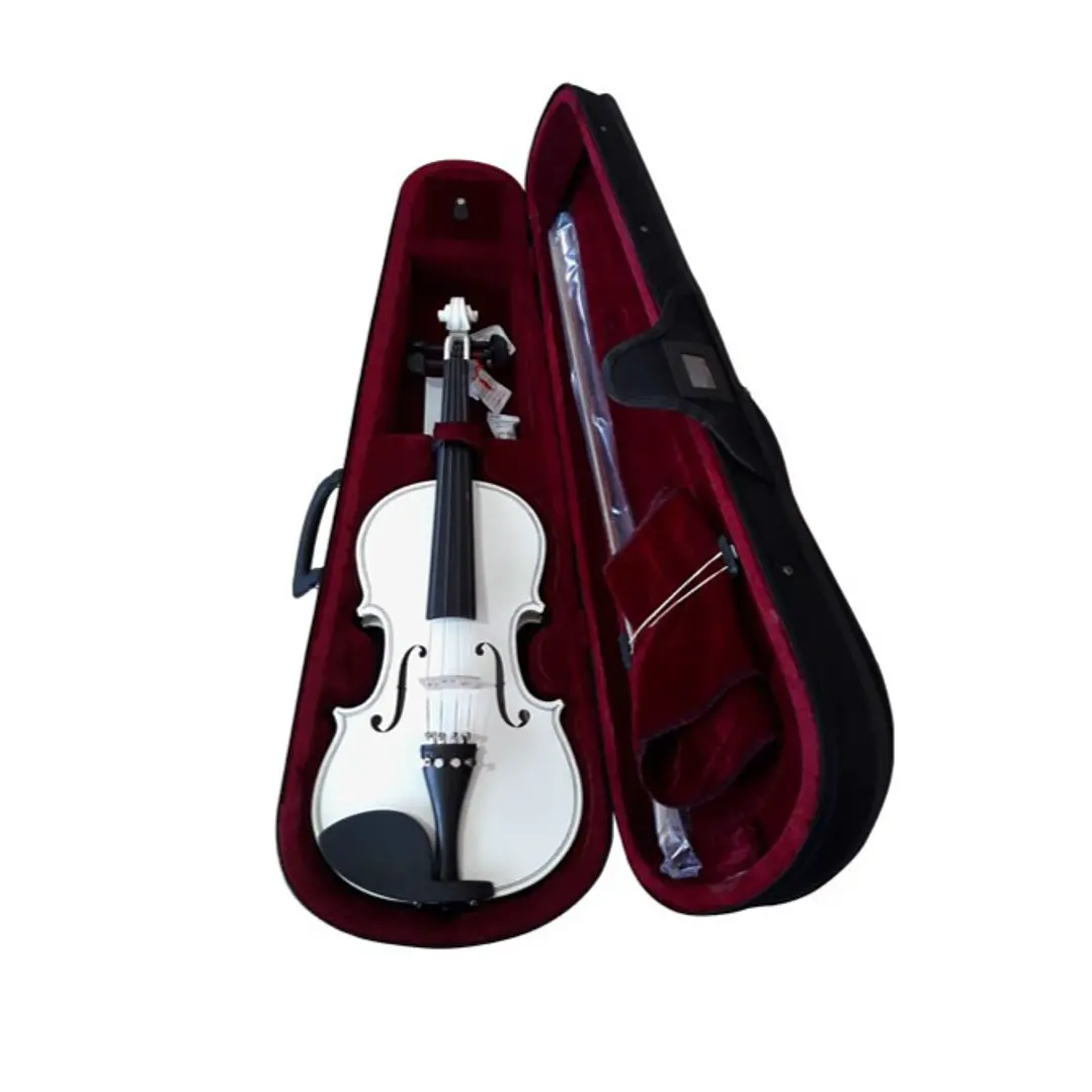 Violín Stradella blanco 4/4 tapa pino maciza MV141144WH 1