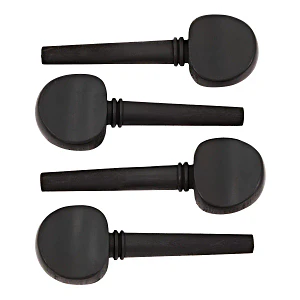 Set clavijas Violín 1/4 Stradella 4 Unidades madera negra CLAV141114