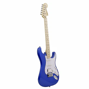 Pack Guitarra Electrica Fender Azul Squier Affinity