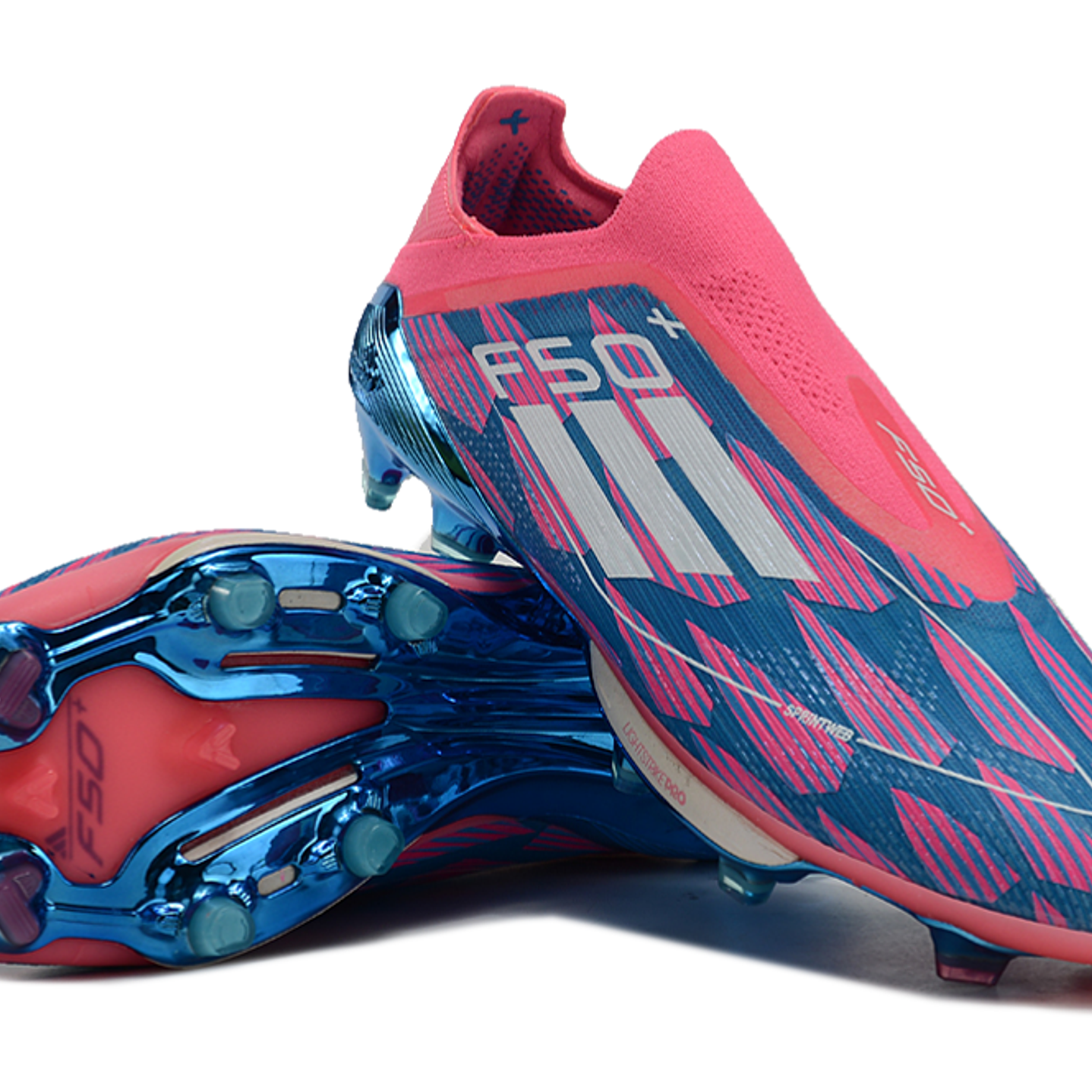 ADIDAS F50 ELITE FG - VERMELHA E AZUL - REEMERGENCE PACK 2