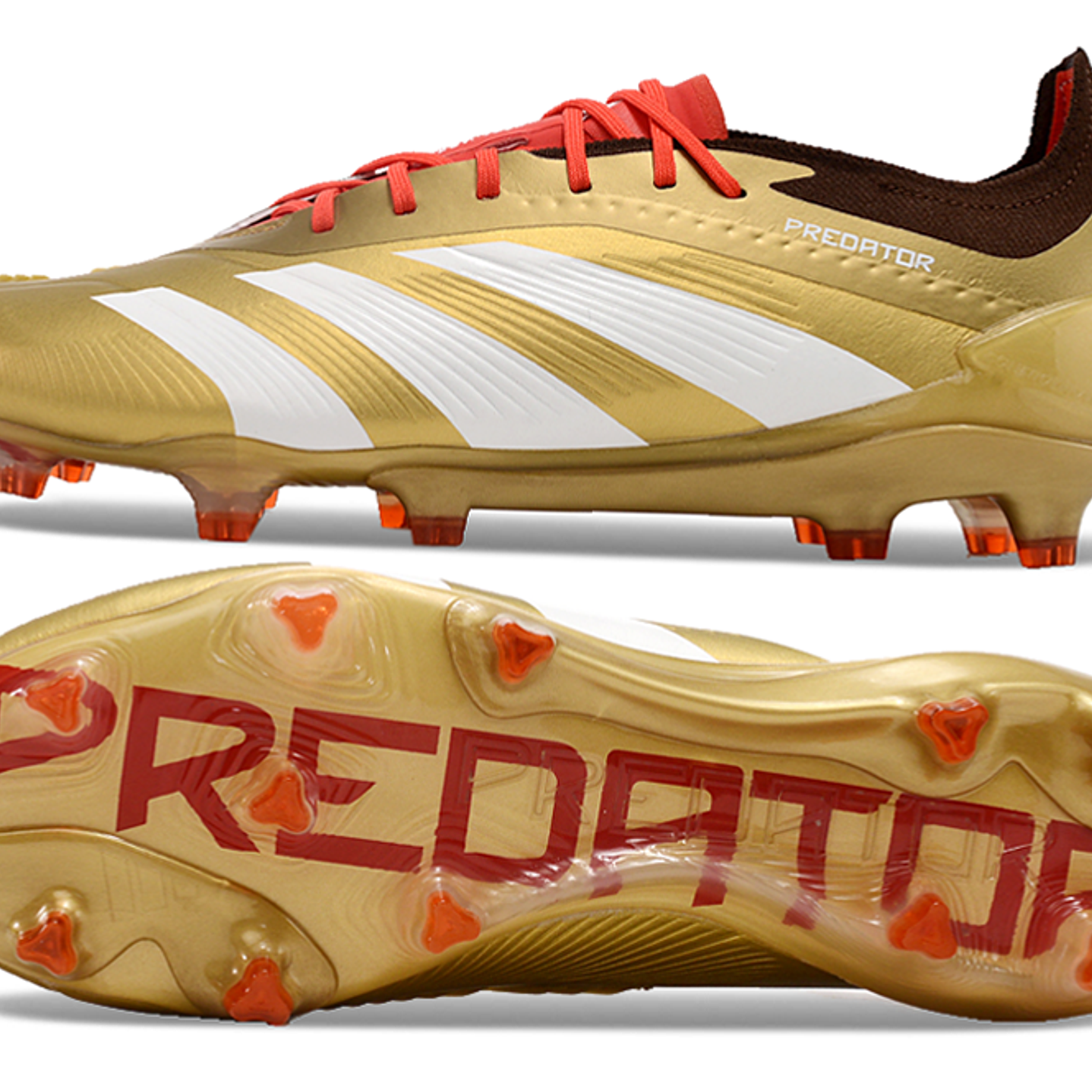 Chuteira Adidas Predator 24º Generation FG Elite - Dourada 2