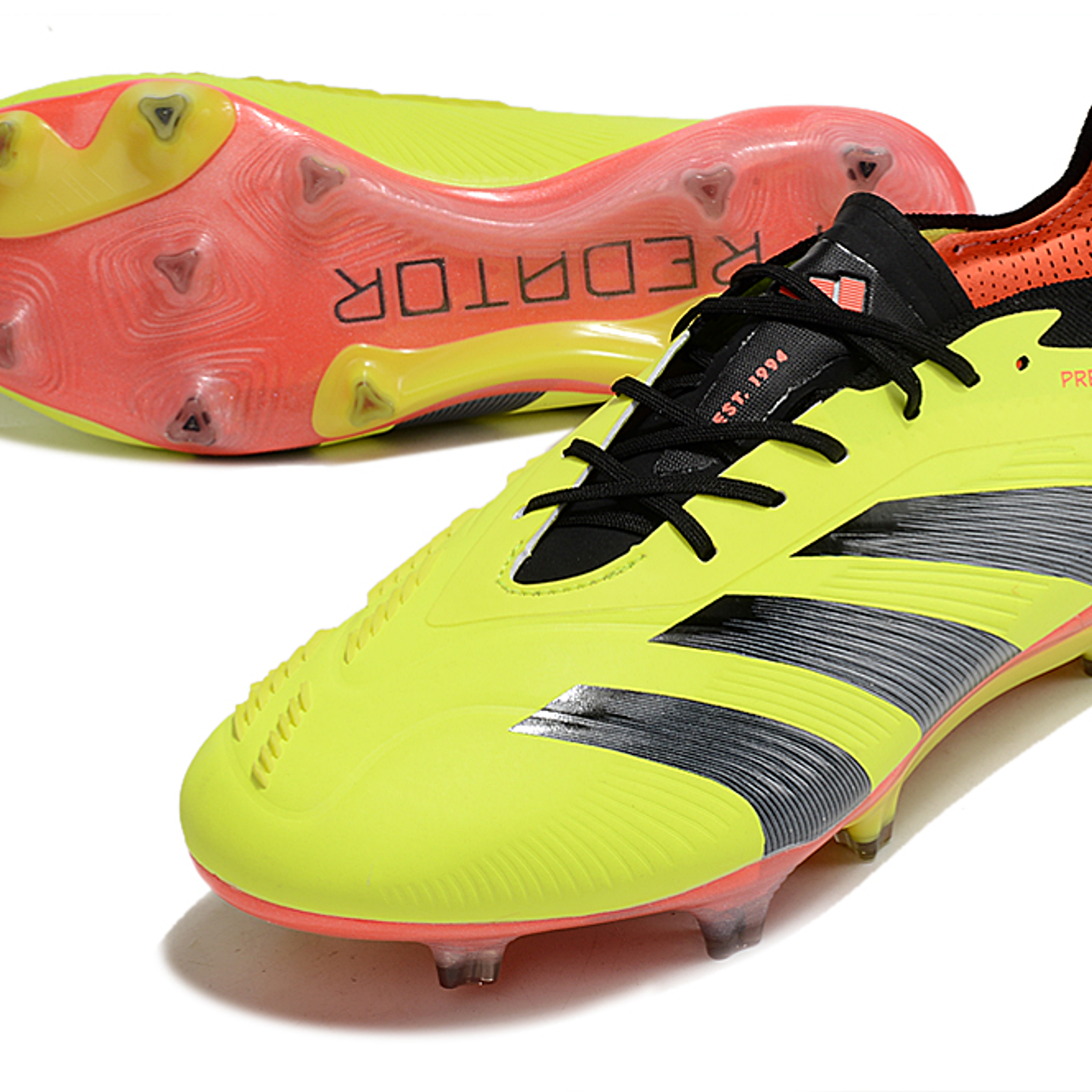 Adidas Predator Elite Laceless Boots FG AMARELO 2