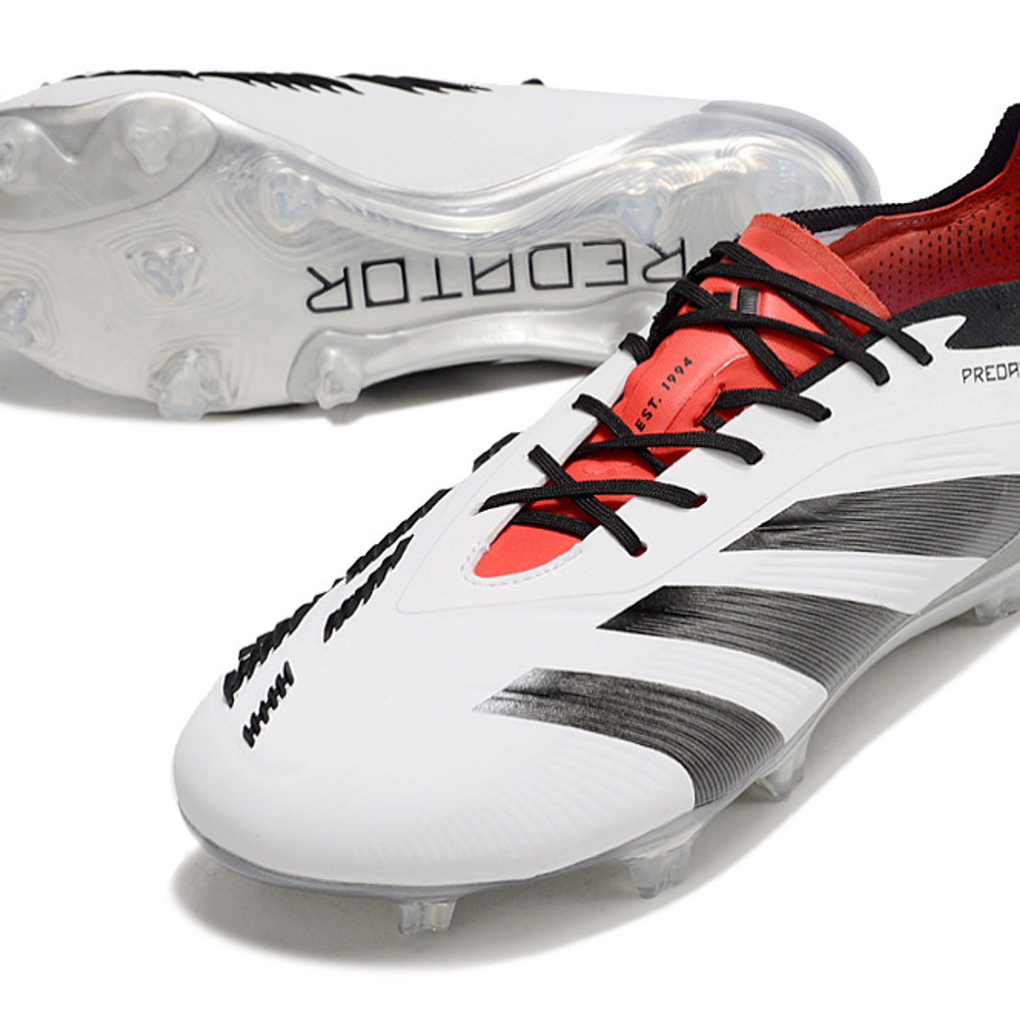 Adidas Predator Elite Laceless Boots FG BRANCA 2