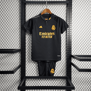 KIT CRIANÇA REAL MADRID THIRD 23-24