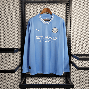 MANCHESTER CITY HOME 23-24 MANGA LONGA