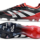 Adidas 25 Predator Elite FG - Preta/Vermelha  - Thumbnail 6