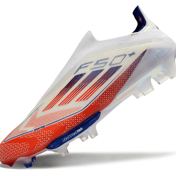 ADIDAS F50 ELITE FG VERMELHO E BRANCO SEM ATACADORES 3