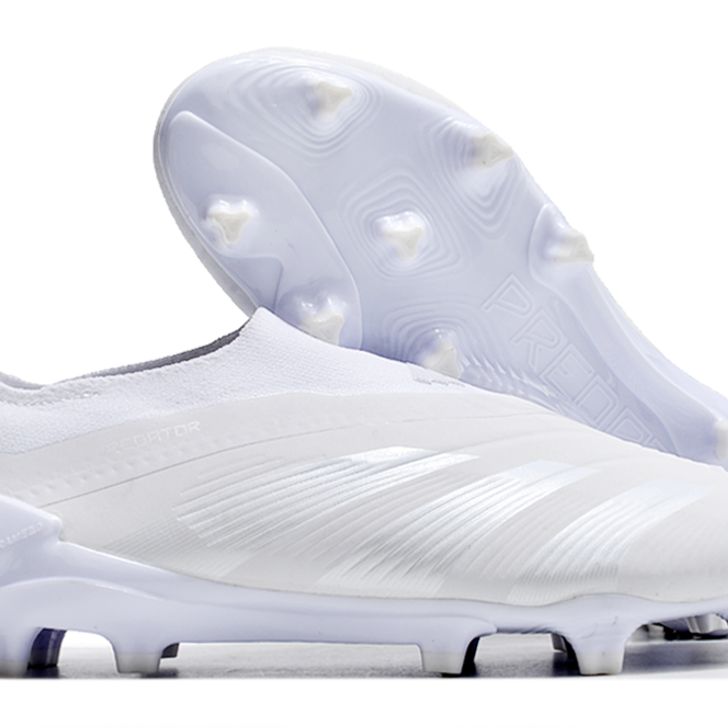 Adidas Predator Elite Laceless Boots FG ALL WHITE 1