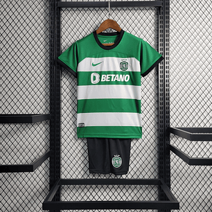 KIT CRIANÇA SPORTING CP HOME 23-24