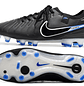 Nike Tiempo Legend 10 Elite FG PRETA E AZUL - Thumbnail 6