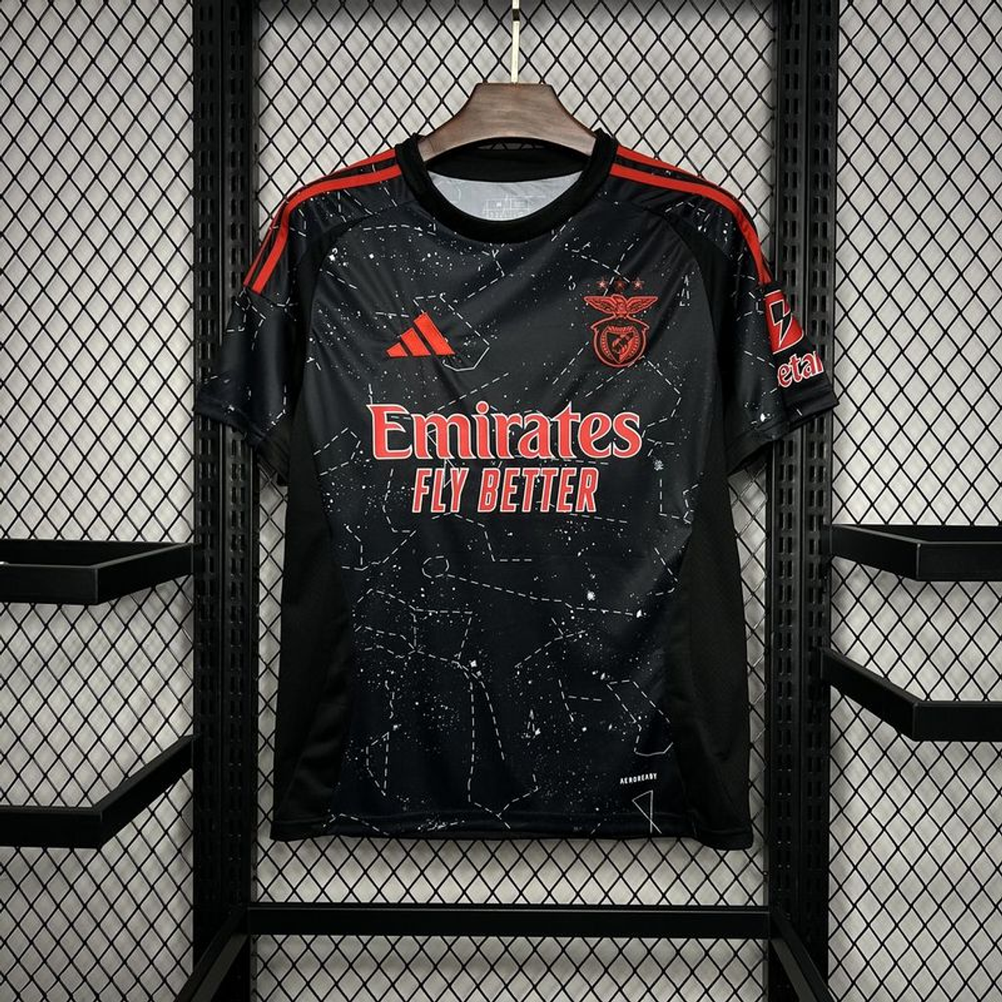 CAMISOLA BENFICA AWAY 24-25 PRETA 1