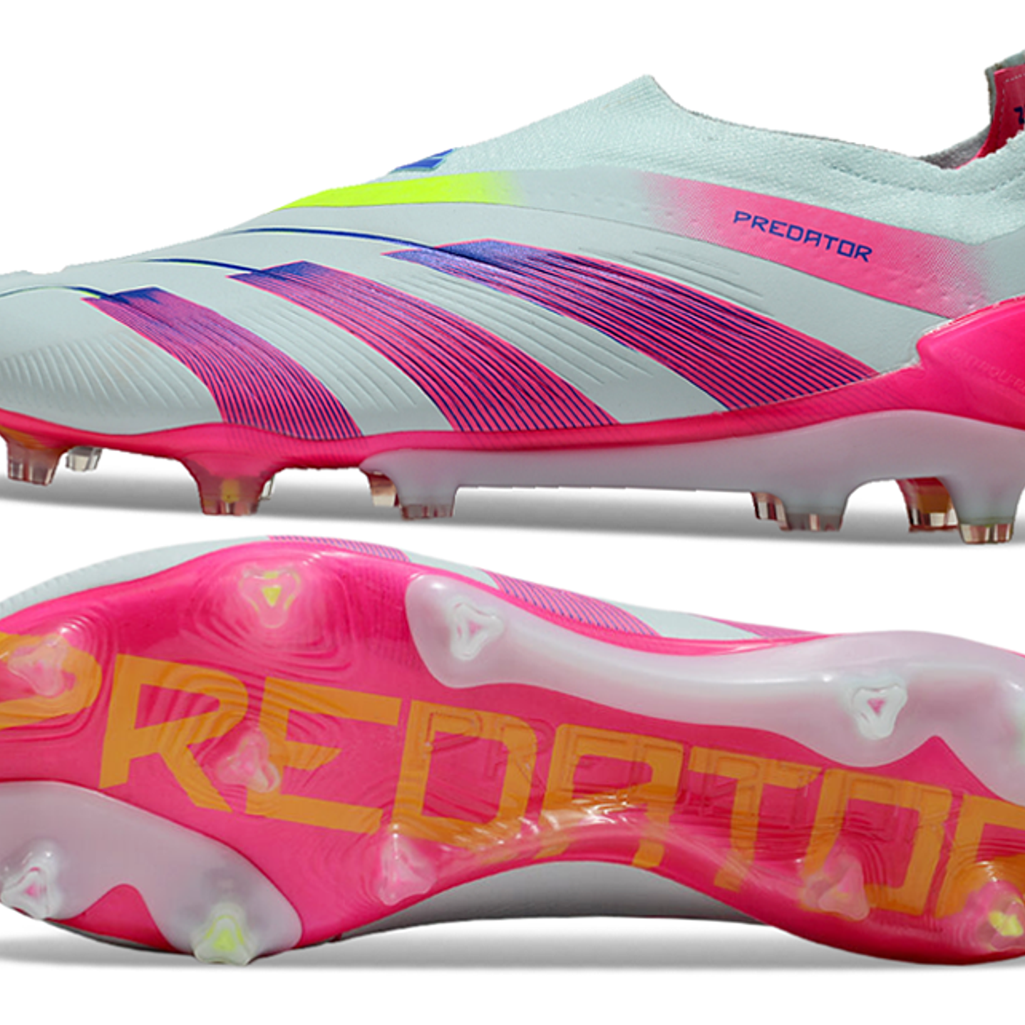 Adidas Predator Laceless Elite FG - Rosa 2