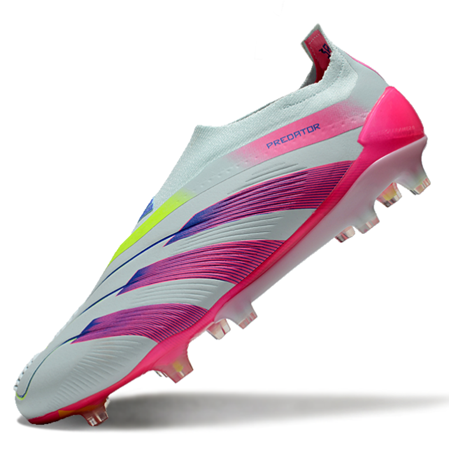 Adidas Predator Laceless Elite FG - Rosa 5