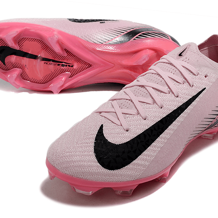 NIKE AIRZOOM MERCURIAL VAPOR 16 FG ELITE ROSA E BRANCA 3