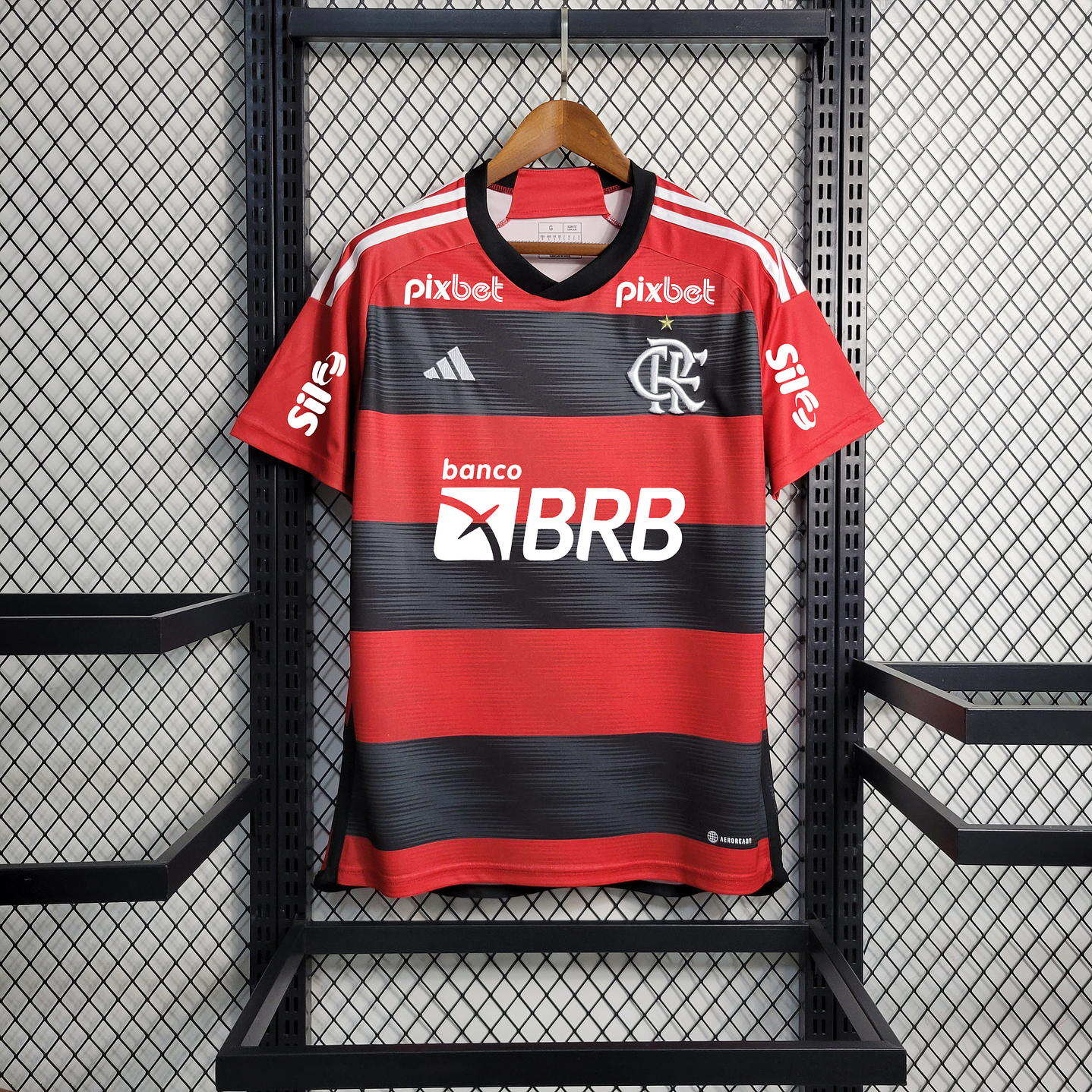 CAMISOLA FLAMENGO HOME 23-24 TORCEDOR TODOS OS PATROCINIOS 2