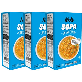 Pack Sopa Energética (3 x 150 g)