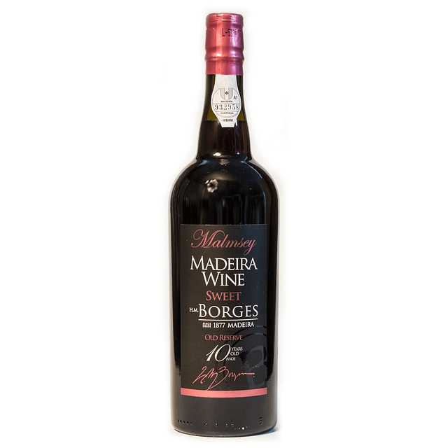 H.M.BORGES 10 YEARS OLD MALMSEY SWEET