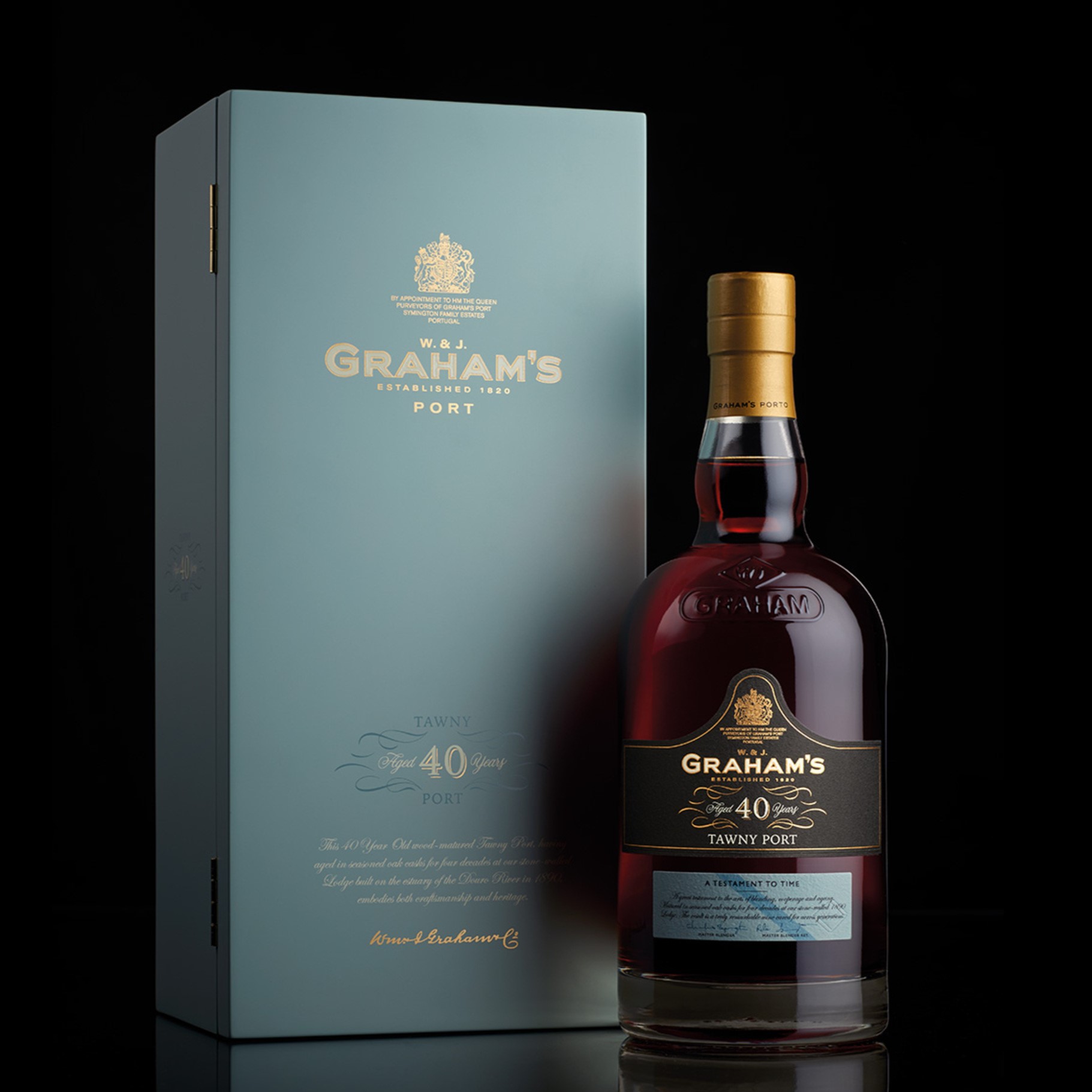 ワイン Graham's 40 Years Old Tawny Port 750ml Grahams-40-Anos-Com-Caixa.jpg?
