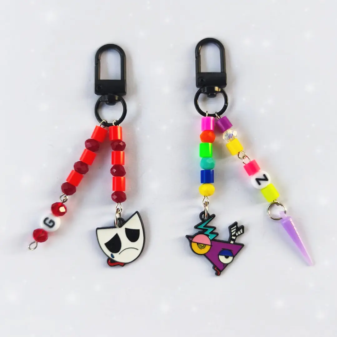 Llaveros Gangle y Zooble 1