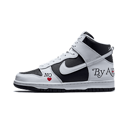 Nike SB Dunk High Supreme By Any Means Black White