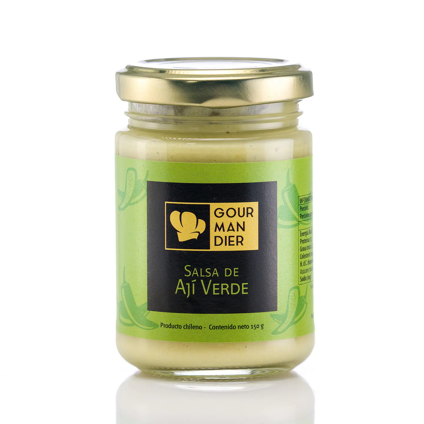 Gourmandier - Salsa ají verde - 156 mL 1