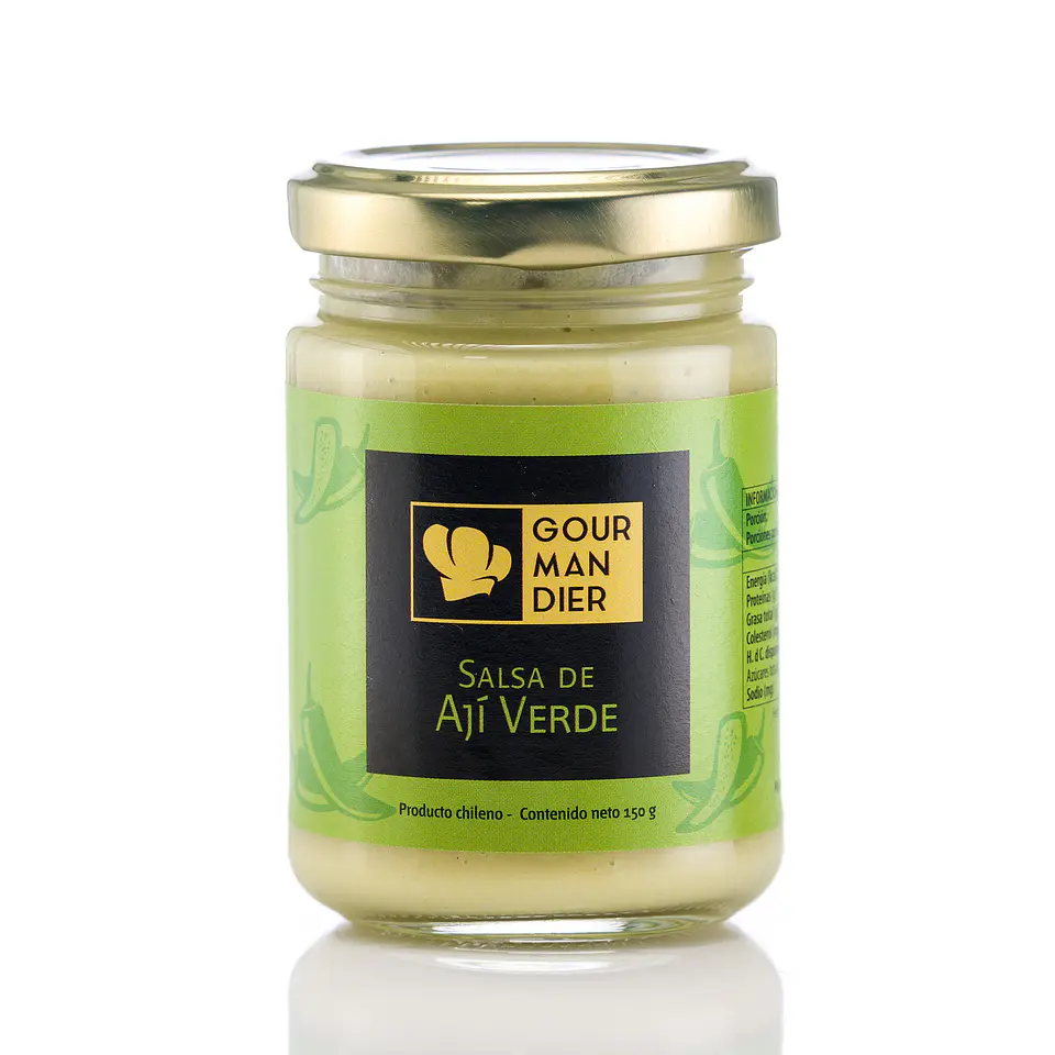 Gourmandier - Salsa ají verde - 156 mL 1