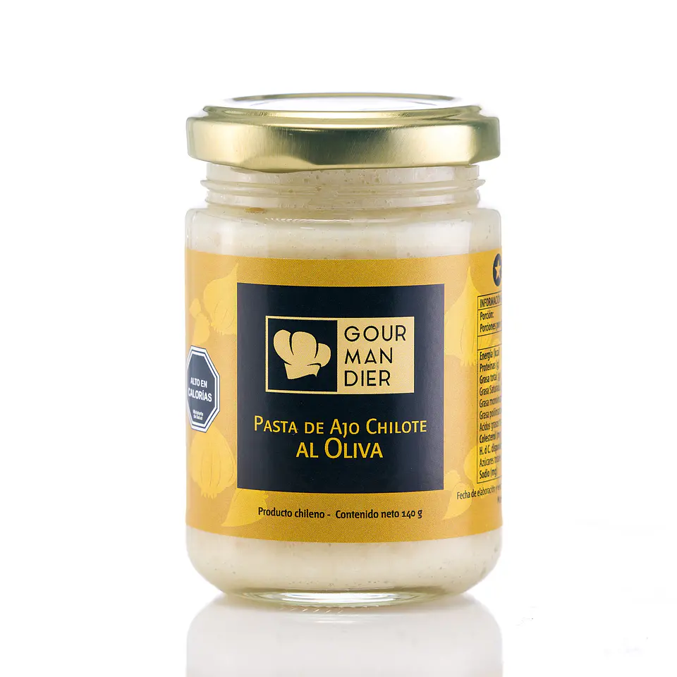 Gourmandier - Pasta ajo oliva - 156 mL 1