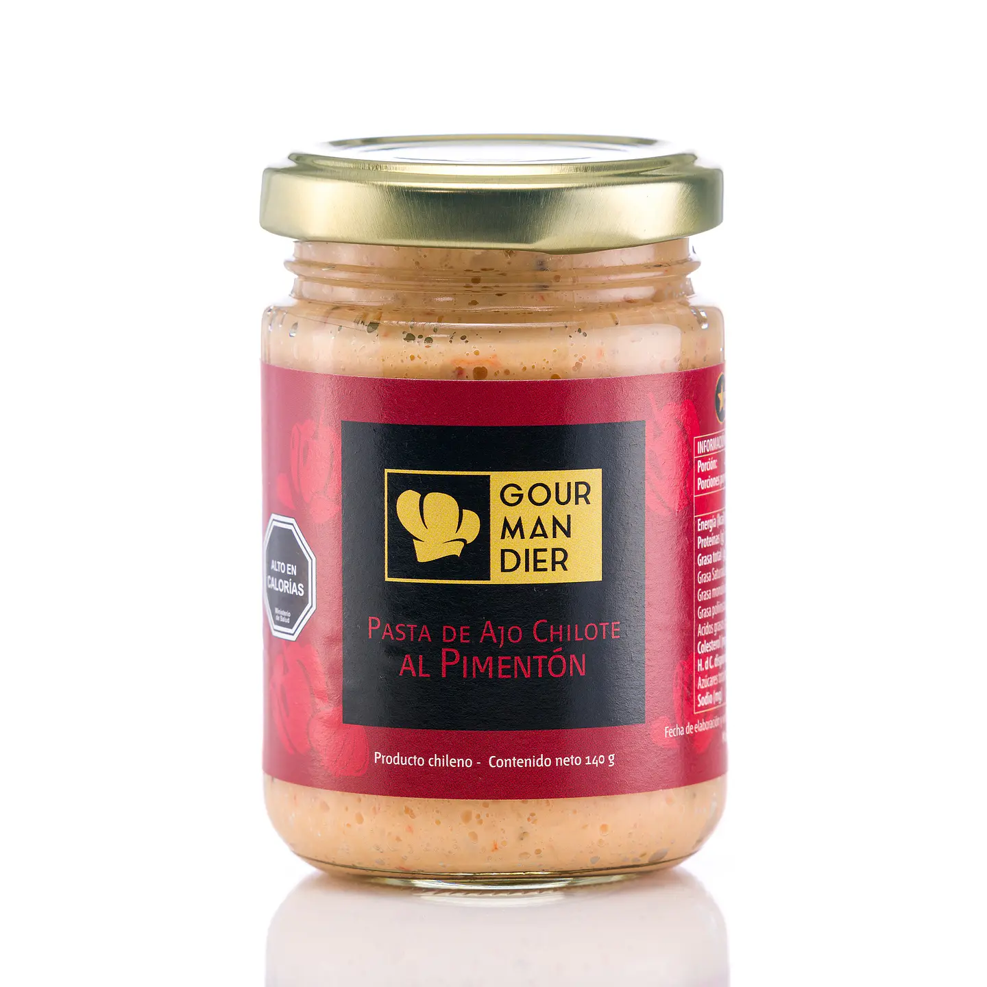 Gourmandier - Pasta ajo pimentón - 156 mL 1