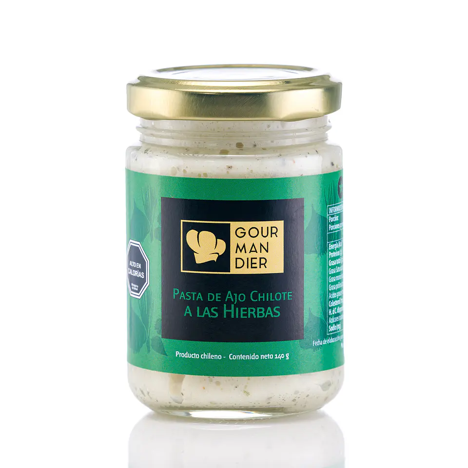 Gourmandier - Pasta ajo hierbas 156 mL 1